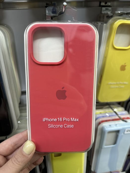 Силіконовий чохол на айфон 16 про макс, чехол на Iphone 16 pro max