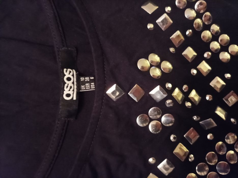 Sukienka czarna  asos