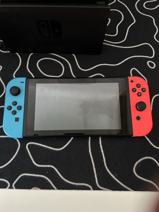 Nintendo Switch com jogo