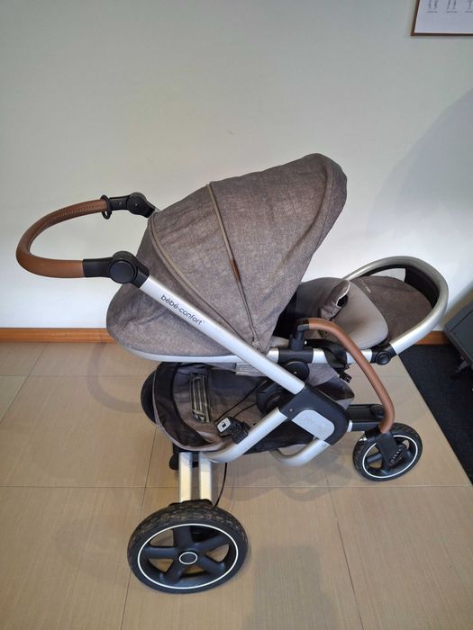Carrinho + Babycoque + Isofix Bebé Confort/Maxi Cosi