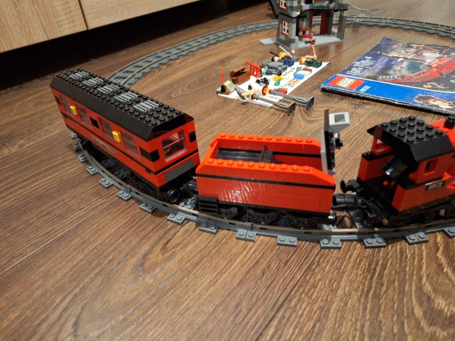 Lego 10132 Hary Potter Pociąg Kolejka 9v Stacja Unikat