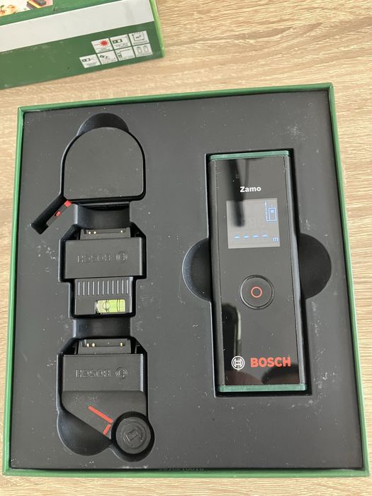 Dalmierz laserowy  ZAMO 3 SET BOSCH + 3 adaptery