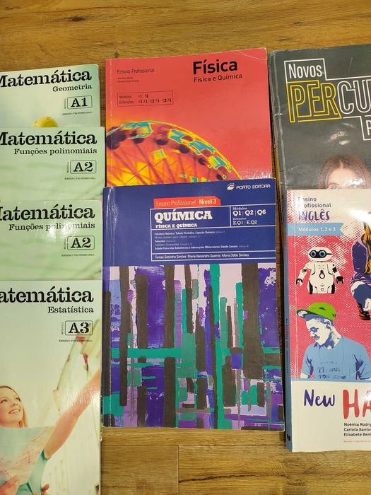 livros ensino profissional 10º Ano