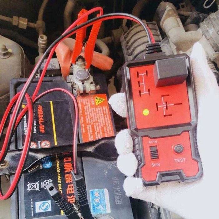 Teste de relés (relays) automóvel