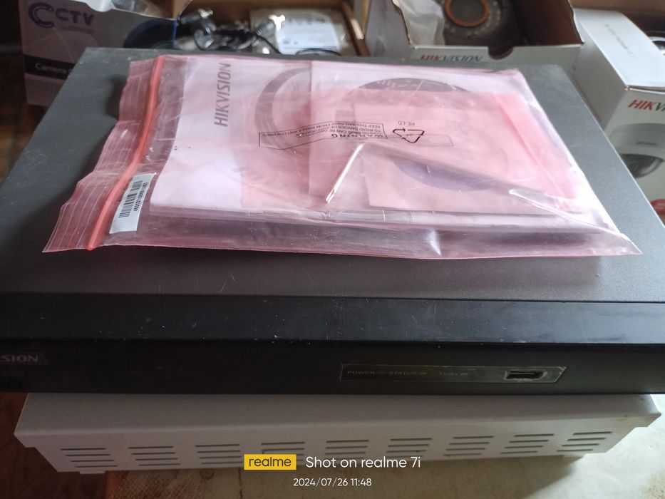 Kamery 4szt. zestaw hikvision 4