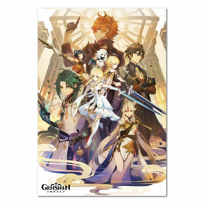 Большие аниме плакаты и постеры