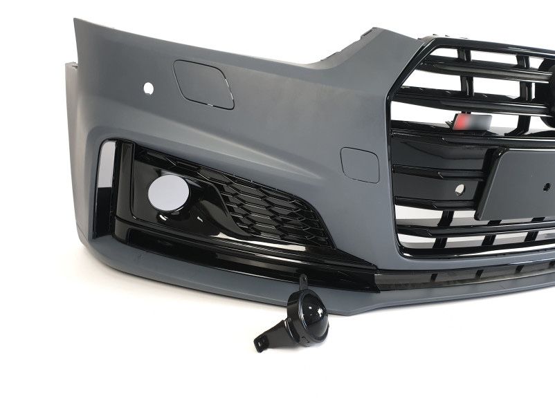 Передній бампер ( в стилі S5 ) V1 на Audi A5 B9 2016-2020 року ауди а5