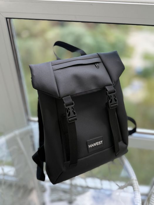 Рюкзак HARVEST "SHUTTLE ROLL MINI" матовий, чорний