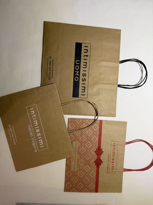 Подарункові пакети Boss Chanel Creed Levis