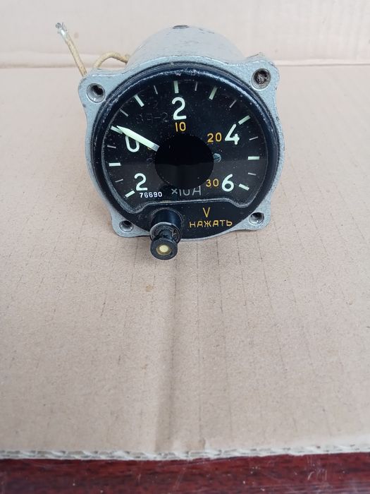 Амперметр-вольтметр авиационный