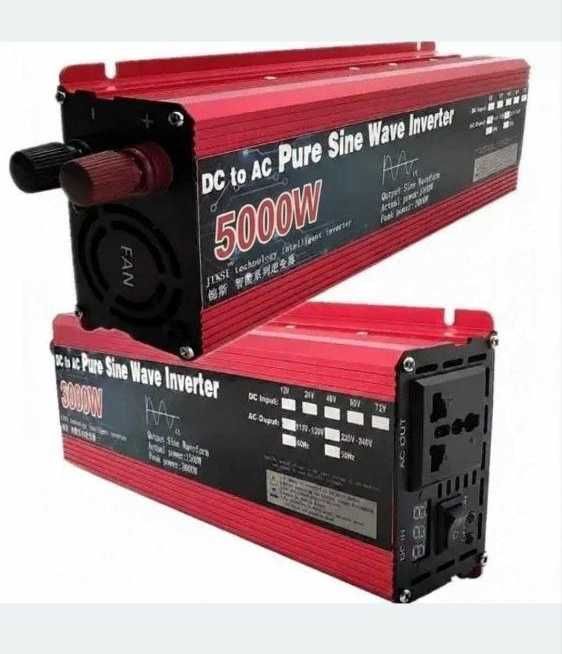 Инвертор 5000W 24V/220V DC/AC ЧИСТЫЙ СИНУС КОТЕЛ Холодильник