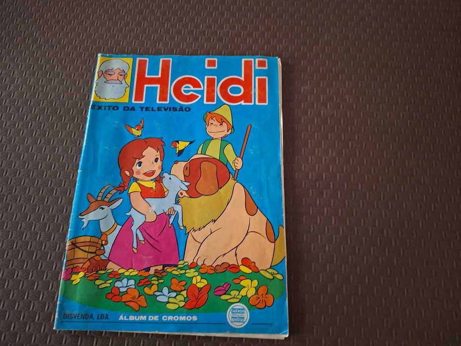Caderneta de cromos - Heidi (Completa com 210 cromos)