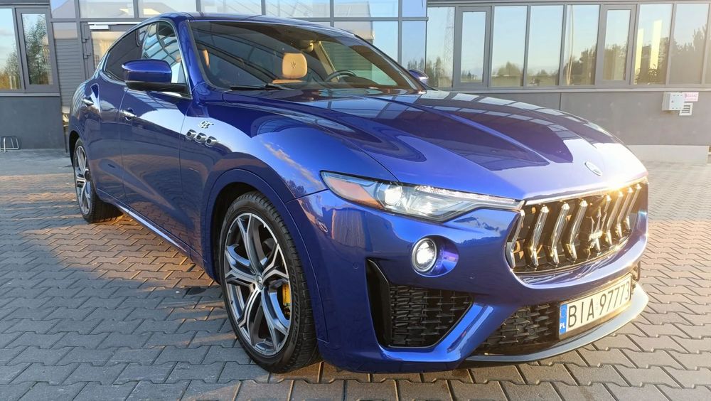 Maserati Levante Bezwypadkowe, serwisowane, idealne, FV VAT 23%