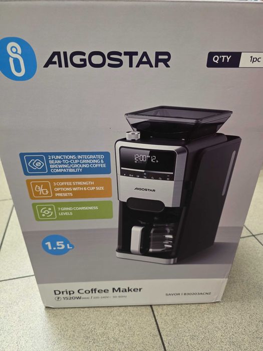 Ekspres przelewowy Aigostar Savor 1,5 l