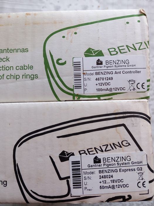 Zegar Benzing G2 z antenami