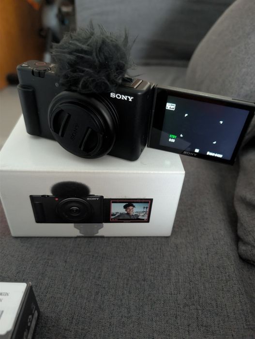 Sony Zv-1f  " Nova" c/ acessórios