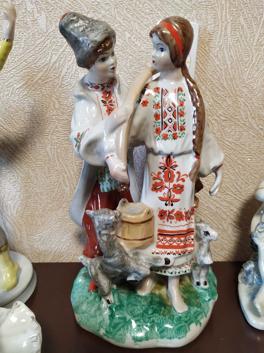 Подарок. Статуэтка.  Адажио. Несе Галя воду. ЛФЗ. Дулево. Барановка.