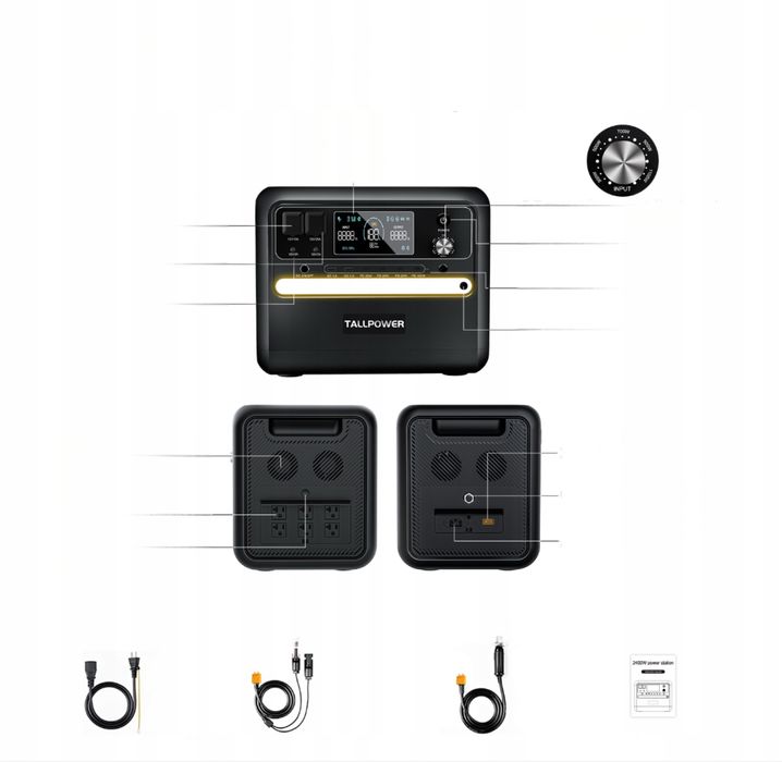 Зарядна станція TALLPOWER V2400 ‼️В наявності