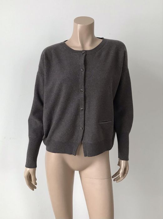 Fabiana Filippi sweter damski L wełna merino jedwab kaszmir