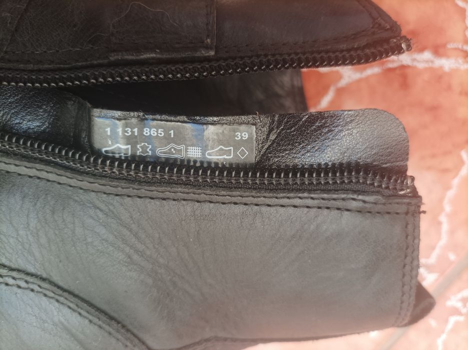 Черевики взуття шкіряні 39 р.