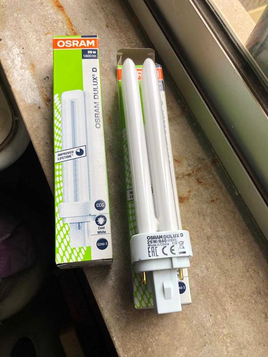 Lampadas Osram Dulux D 26W/840 2P Novas