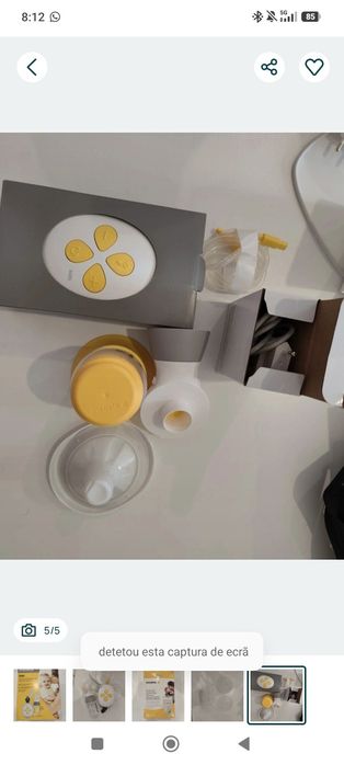 Vendo bomba medela