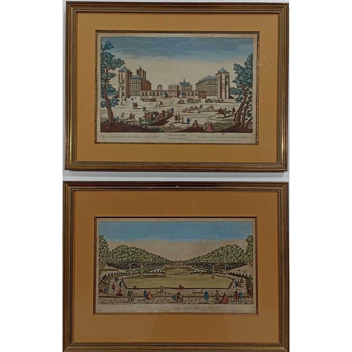 Gravura - Lote de duas gravuras francesas - Século XIX 2