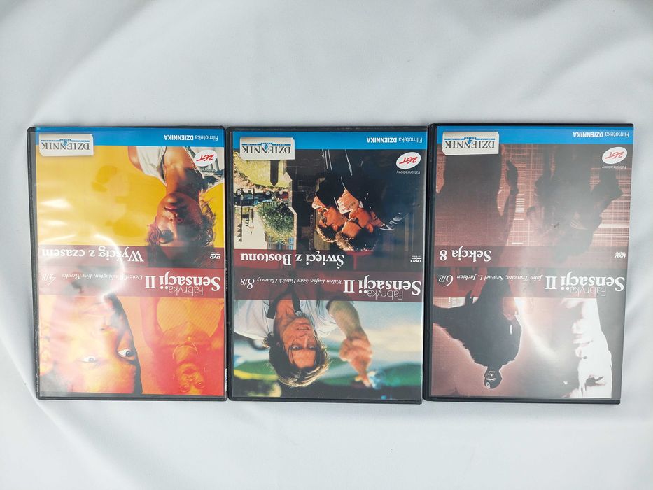 Zestaw filmów akcji – „Wyścig z czasem”, „Święci z Bostonu”, „Sekta 8”