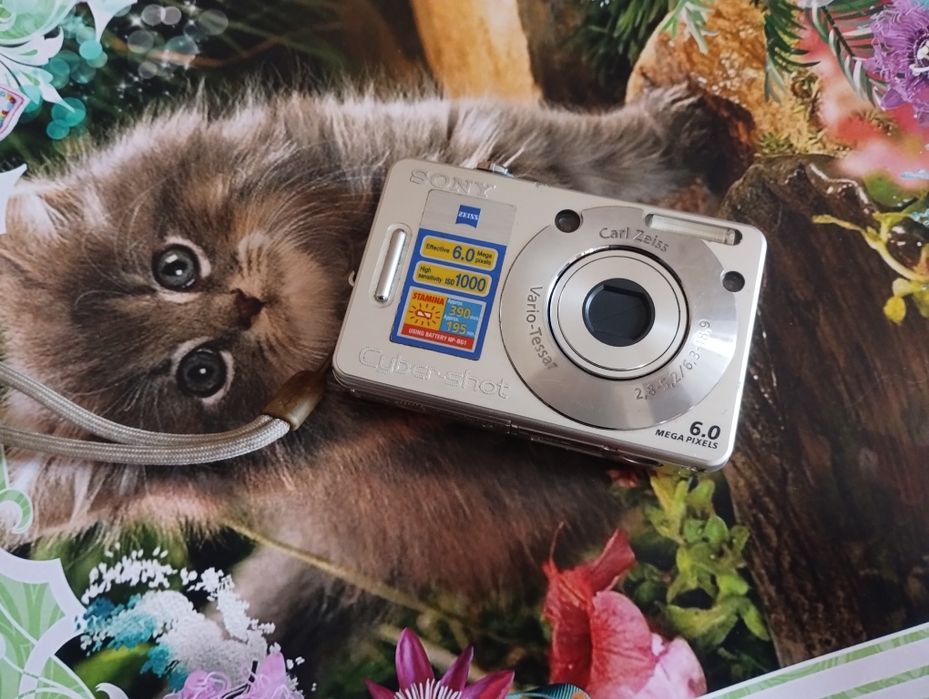 Цифровой фотоаппарат sony