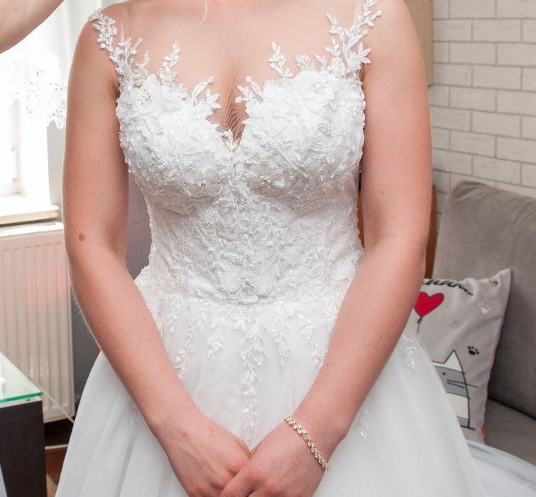Suknia ślubna princessa/księżniczka model Gawra