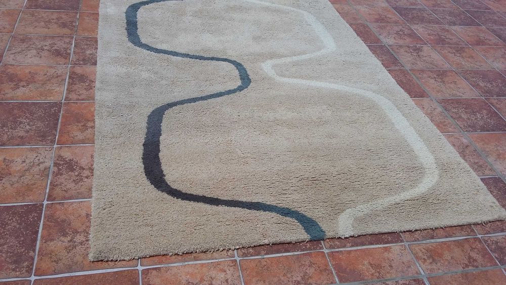 Tapete de sala  100% lã da marca italina Natuzzi! 240 x 170 cm