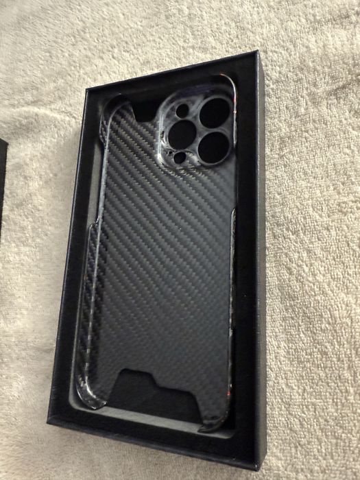 Capa nova, carbono verdadeiro Iphone 16 Pro Max