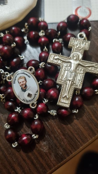 Różaniec relikwia Męczenników z Peru