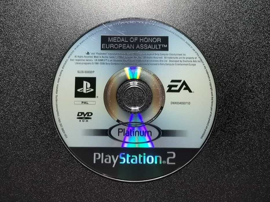 PlayStation 2 Medal of Honor European Assault