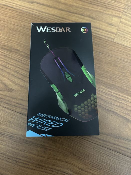 mysz mechaniczna WESDAR RGB (przewodowa)