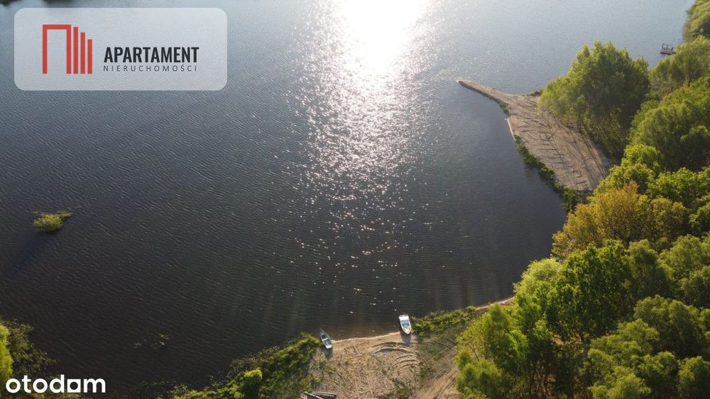 Działki wśród natury las jezioro plaża staw Miastk
