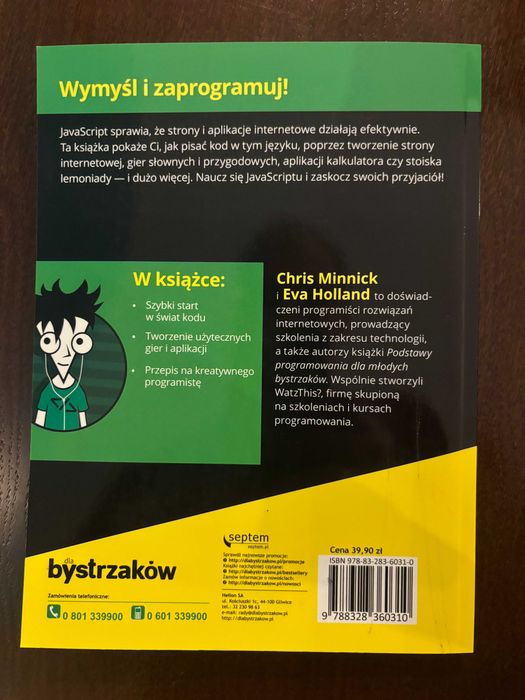 JavaScript dla dzieci dla bystrzaków