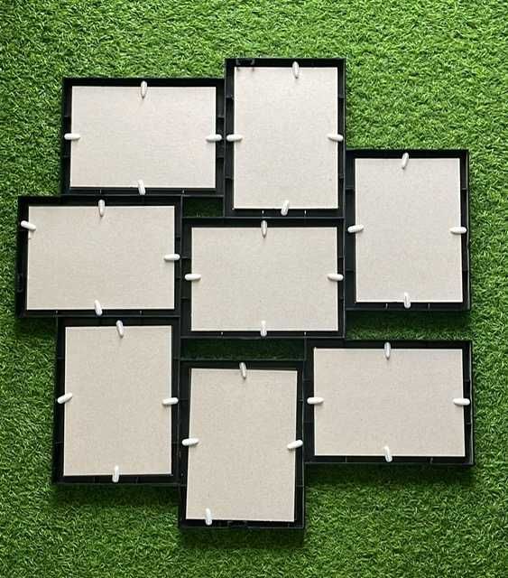 Conjunto de molduras em preto