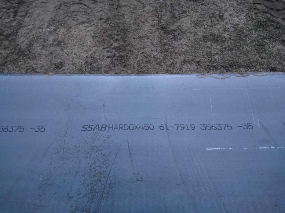 Blacha HARDOX  400 , 450 , blacha trudnoscieralna