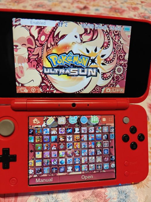 Gra New Nintendo 2DS XL cfw 64gb 250 gier Pokemon Mario Zelda