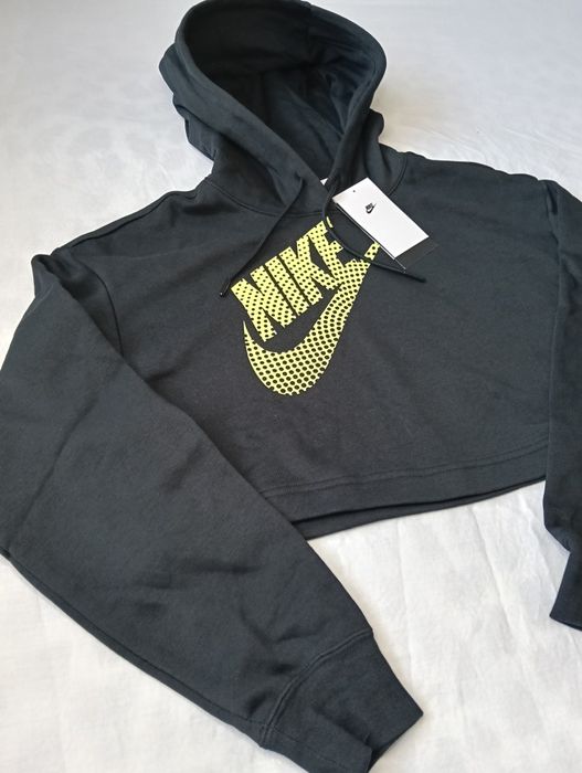 Nike damska krótka bluza z kapturem