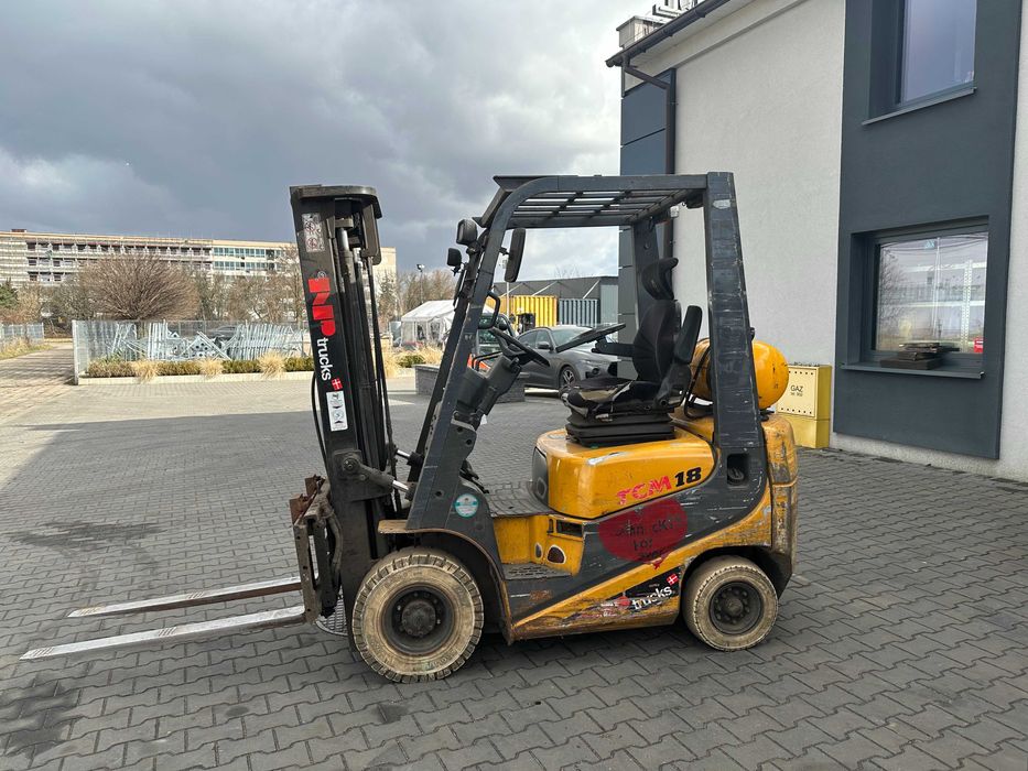Wózek widłowy gazowy TCM FG18T9H Triplex | Gaz + benzyna