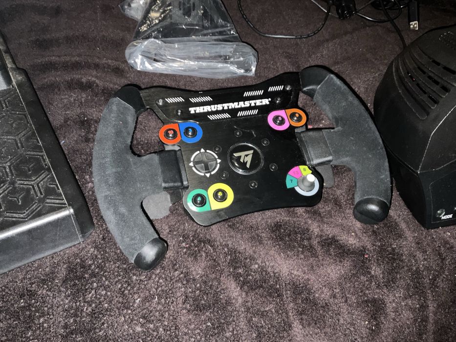 Set Thrustmaster Base TX Racing Wheel + TM Open Wheel + Pedais T3PM