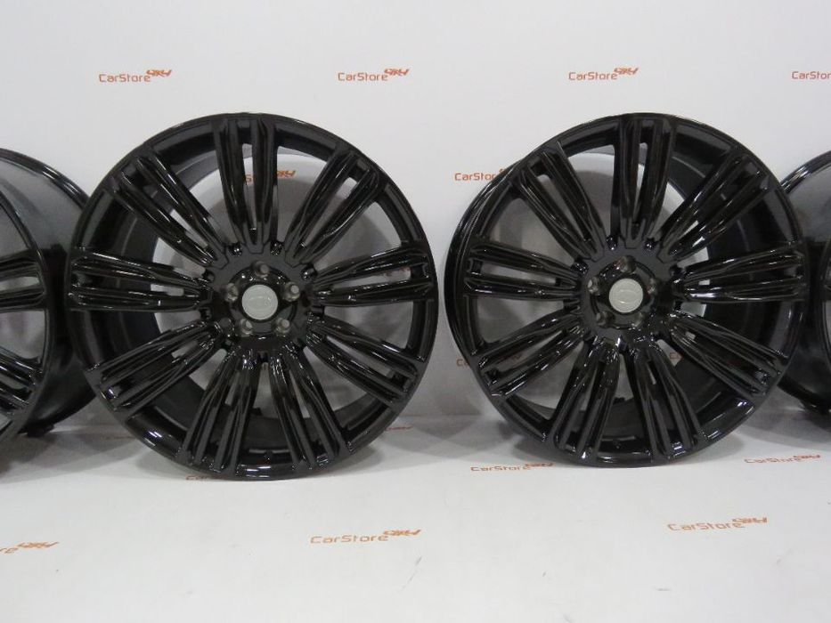 Jantes Look Range Rover Velar 22'' x 9.5 et 45 5x108 Preto Brilhante