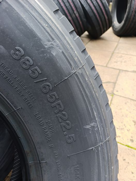 (900 netto) 385/65r22.5 opona ciężarowa naczepa 385/65/22.5 Torque TQ2