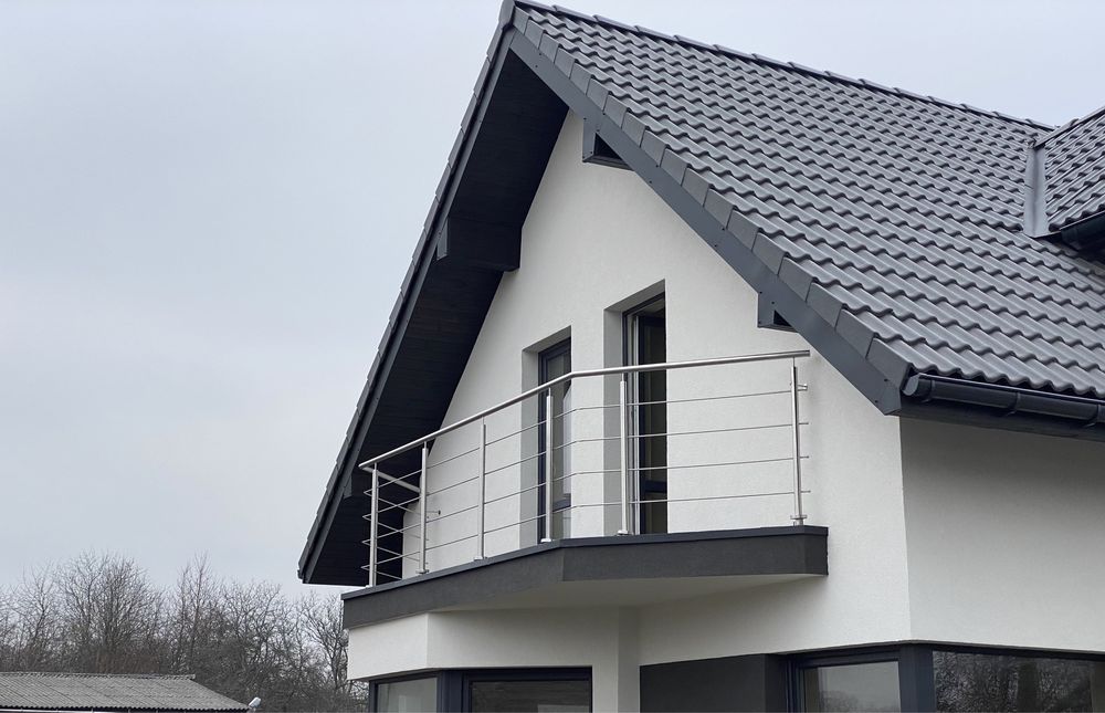 Balustrada spawana nierdzewna