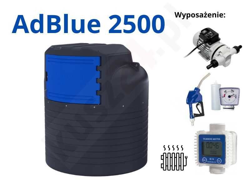 Zbiornik Dwupłaszczowy 2500l EBL ADBLUE FORTIS dostawa ogrerzewanie