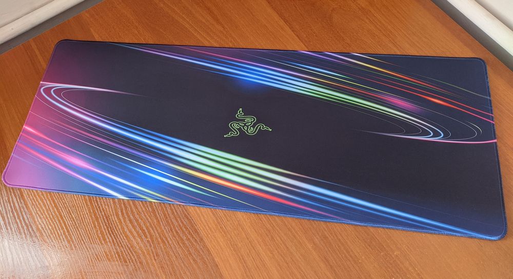 Коврик для клавіатури і мишки 780×300 Килимок Razer RGB Neon