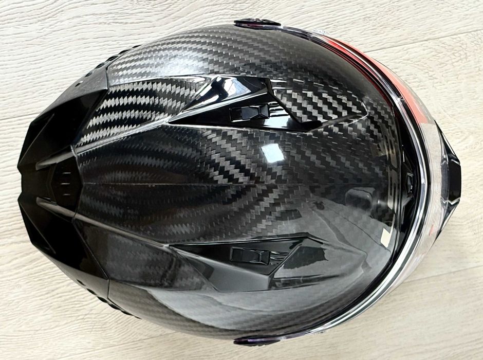 Capacete NOVO LS2 Thunder Carbon Plus (30% Desconto) EXTRAS. Tam. L-XL