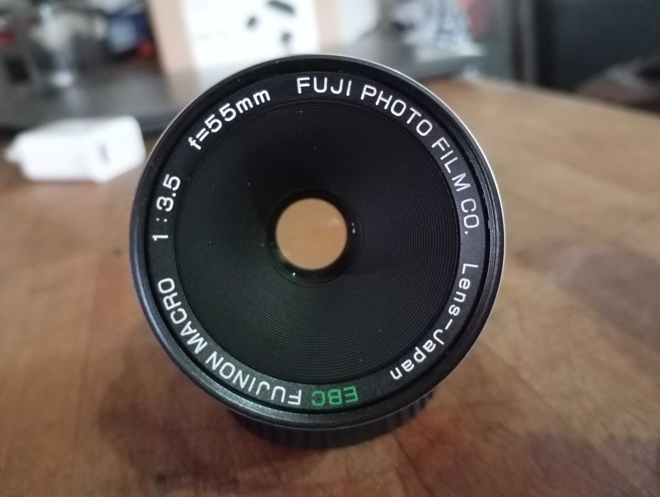 Fujinon EBC 55Mm F3,5 Macro com 1:1 extensao + Canon EF adaptador